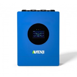 Anenji 6KW 48V Hybrid Solar Inverter Single-phase 120V MPPT Charger Parallel Connection of 6 Units