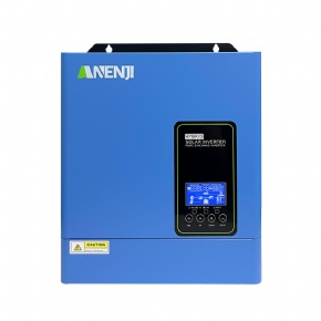 ANENJI 4.2KW 24V 110/120V Off grid Inverter Pure Sine Wave MPPT Solar Charging Built in MPPT 120A Hybrid Inverter Home Inversor