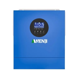 ANENJI 2000W 12V MPPT Solar Inverter off-grid hybrid Pure sine wave with WIFI 230VAC Capacity 2KVA 160VDC