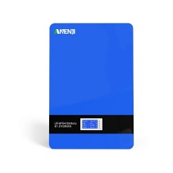 ANENJI 51.2V 200Ah Powerwall LiFePO4 Wall-Mounted Battery Pack 48V 10Kwh for Solar Off/On Grid Built-in BMS 6000+ Cycles
